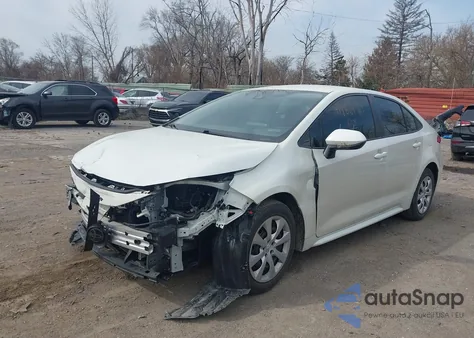 2020 Toyota Corolla Le from USA, damaged, VIN JTDEPRAE3LJ039504